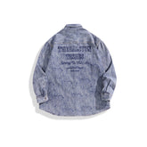 Men's Jacquard Denim Shirt